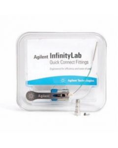 Agilent Infinitylab 5067-6602 Fitting Assembly With Pre-Fixed 0.075 Mm X 105 Mm Capillary And Quick Turn Fitting