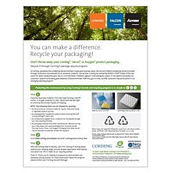 corning falcon recyle flyer